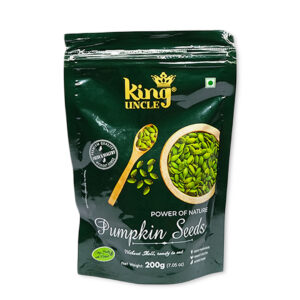 premium quality pumpkin seeds 200 gm by king uncle